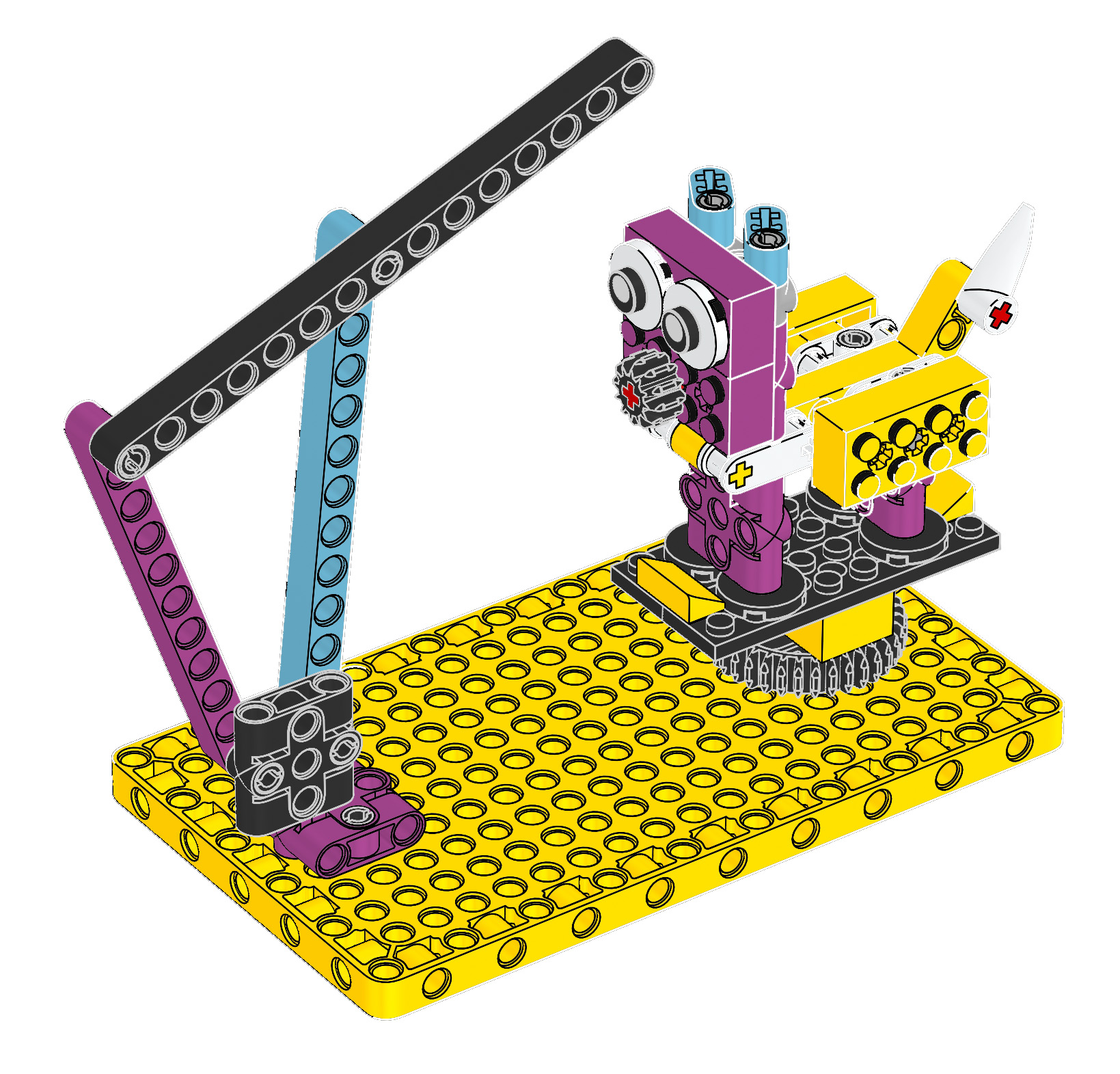 Lego spike prime проекты